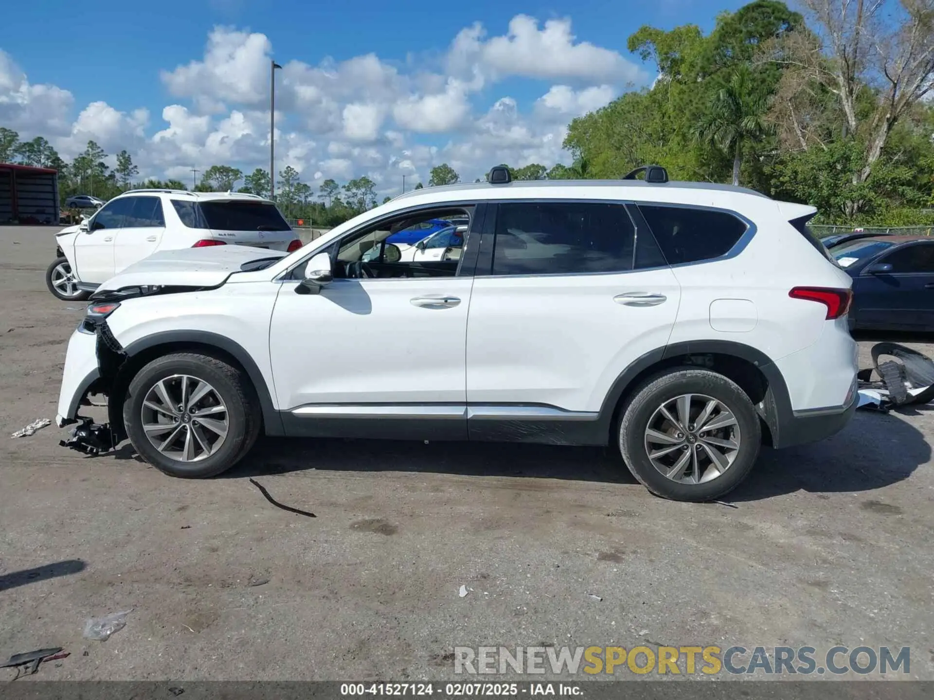 15 fotografías del automóvil dañado 5NMS33ADXLH300457 HYUNDAI SANTA FE 2020