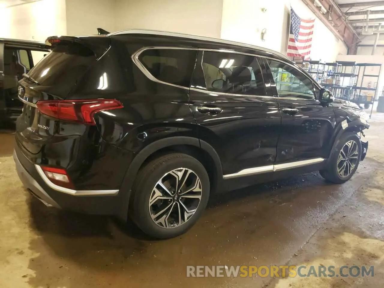 3 fotografías del automóvil dañado 5NMS3CAA2LH222374 HYUNDAI SANTA FE 2020