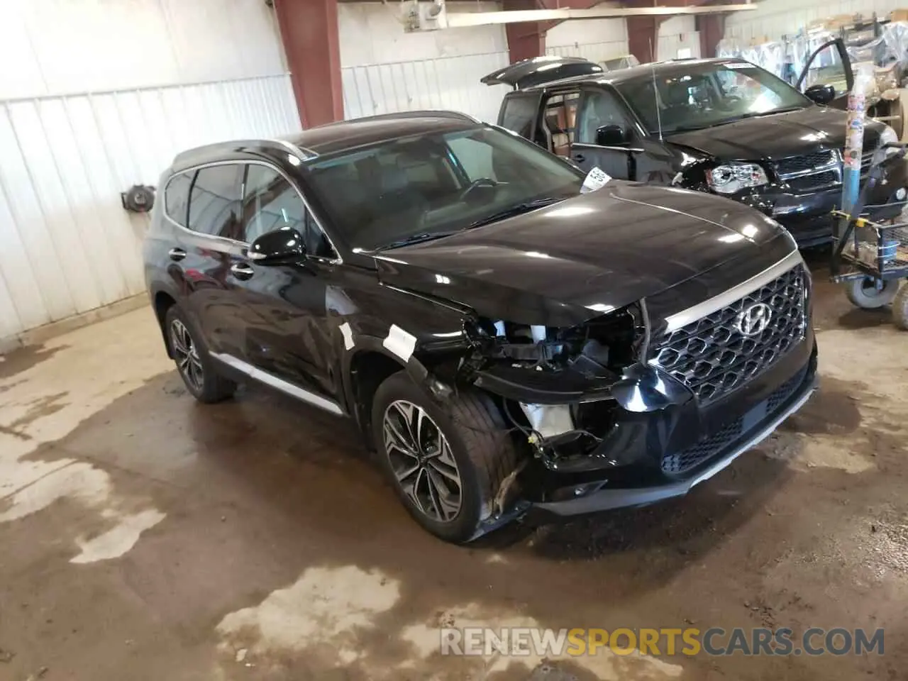 4 fotografías del automóvil dañado 5NMS3CAA2LH222374 HYUNDAI SANTA FE 2020