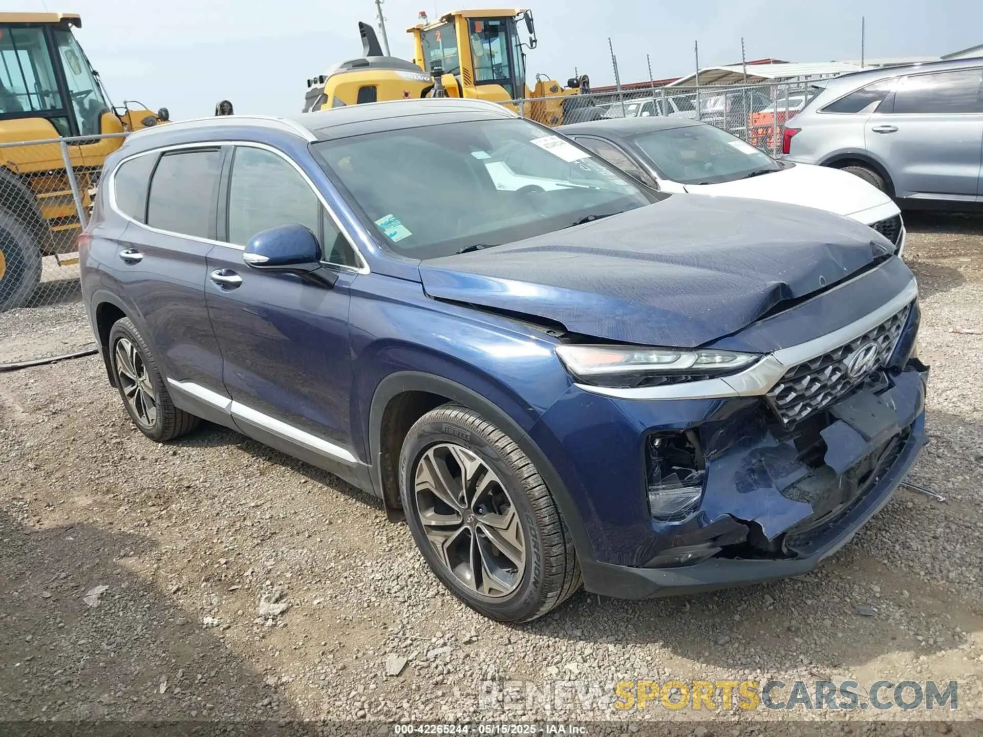 1 fotografías del automóvil dañado 5NMS3CAA2LH271137 HYUNDAI SANTA FE 2020