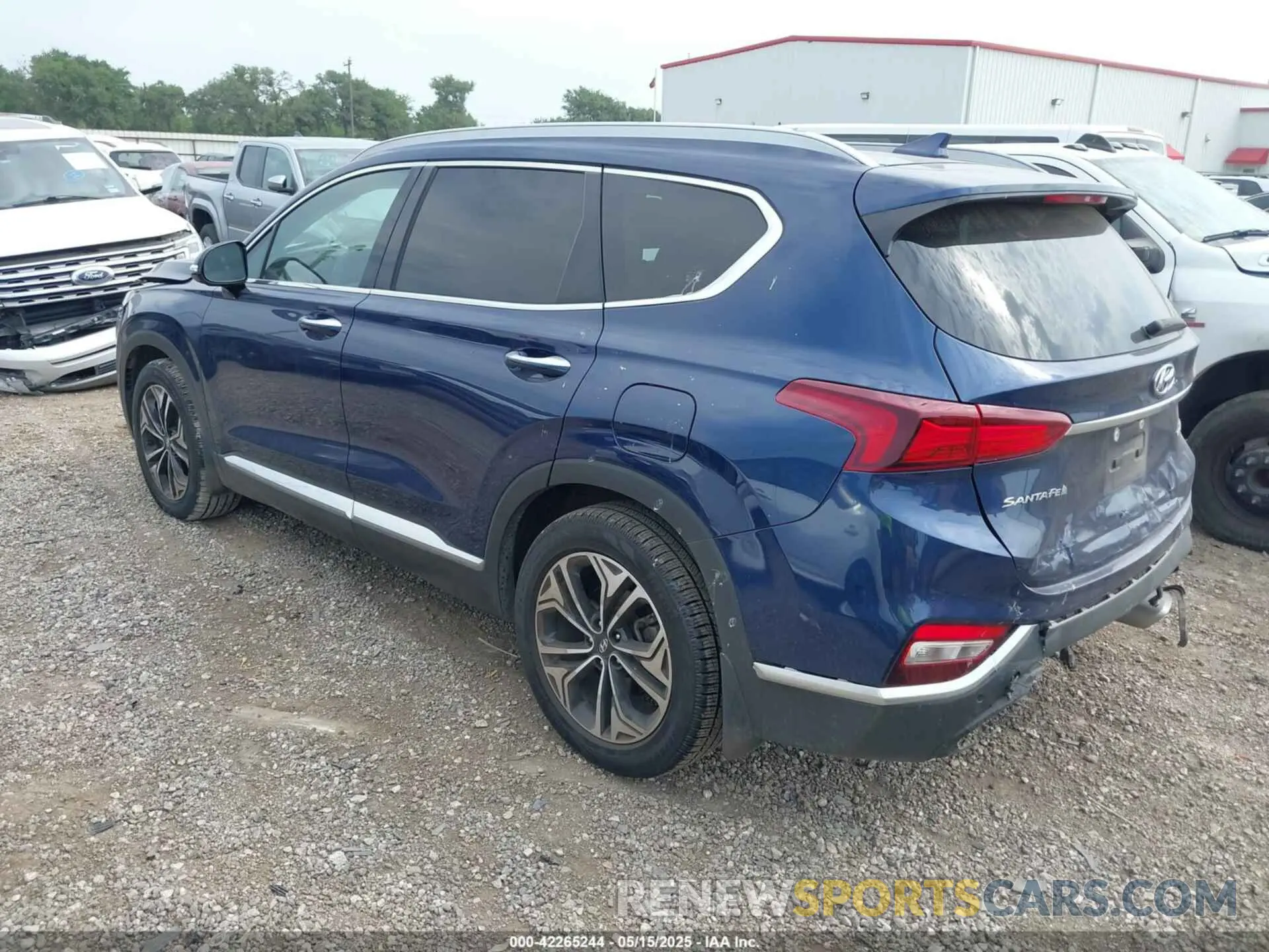 3 fotografías del automóvil dañado 5NMS3CAA2LH271137 HYUNDAI SANTA FE 2020