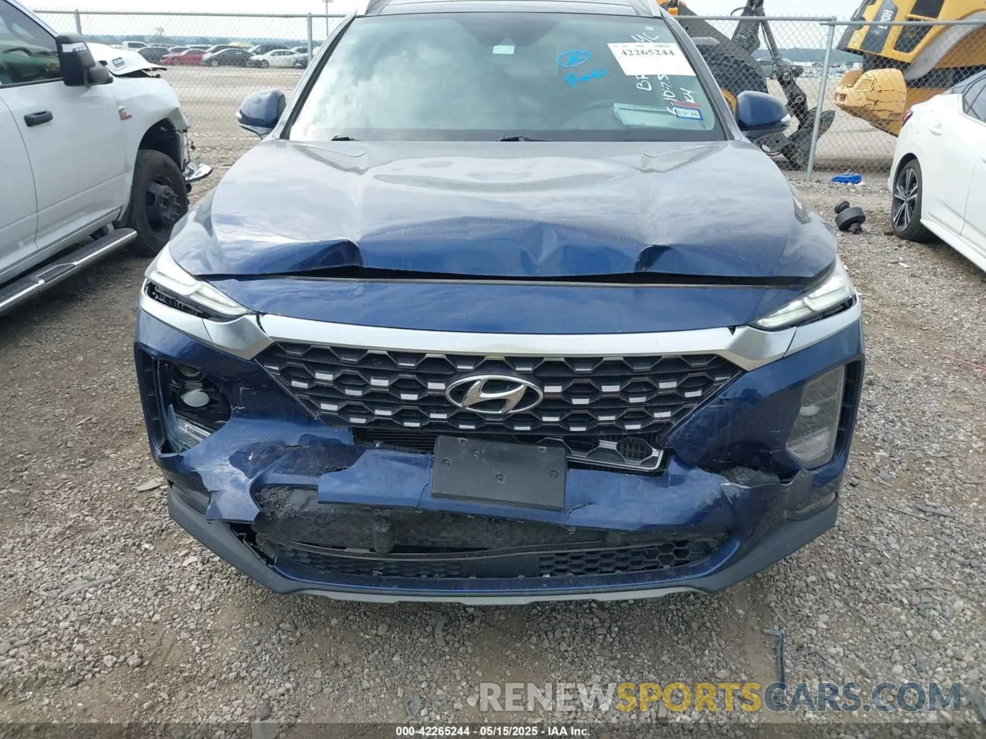 6 fotografías del automóvil dañado 5NMS3CAA2LH271137 HYUNDAI SANTA FE 2020