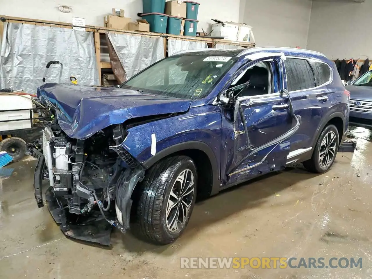 1 fotografías del automóvil dañado 5NMS3CAA6LH207246 HYUNDAI SANTA FE 2020