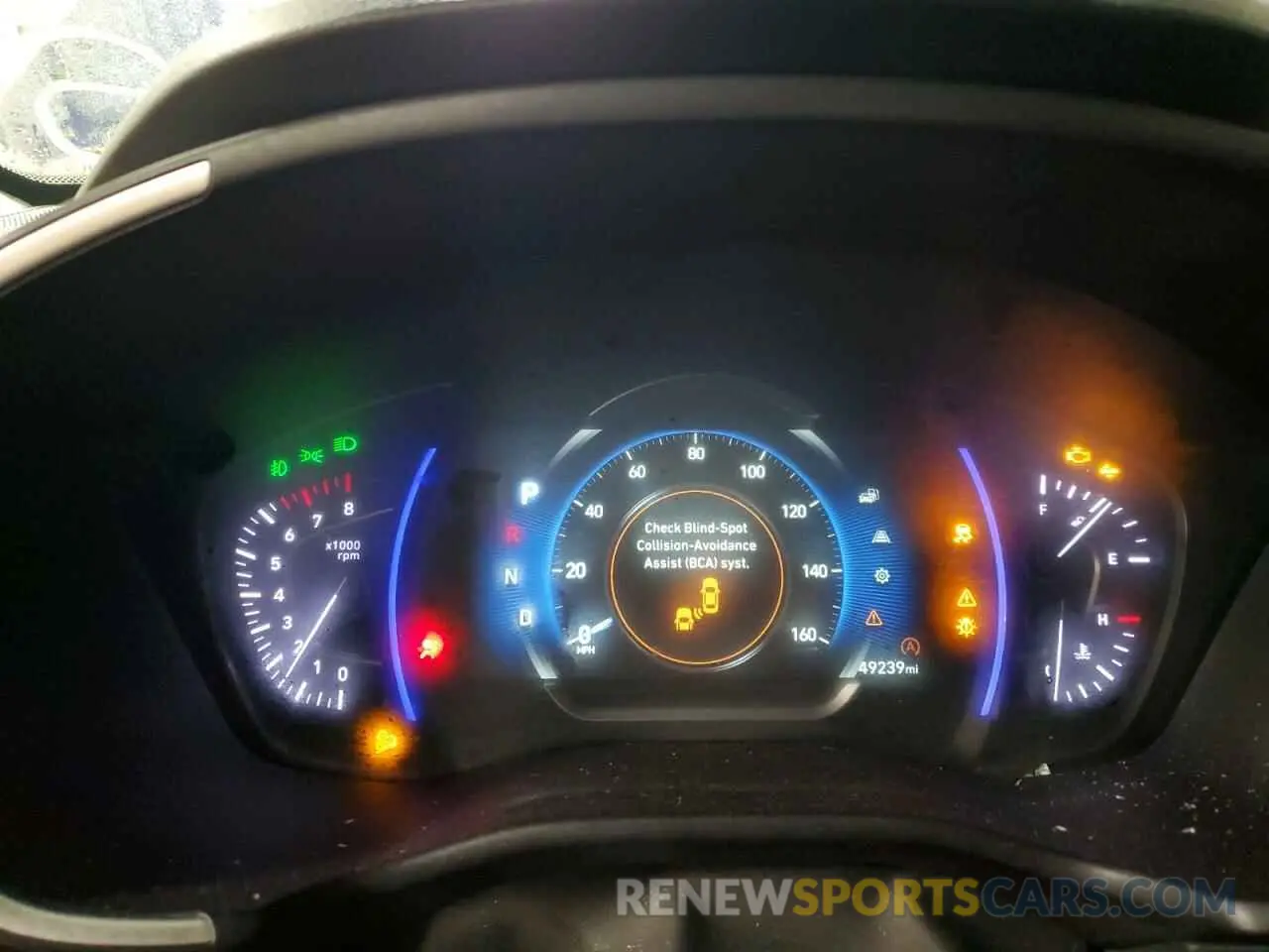9 fotografías del automóvil dañado 5NMS3CAA6LH207246 HYUNDAI SANTA FE 2020