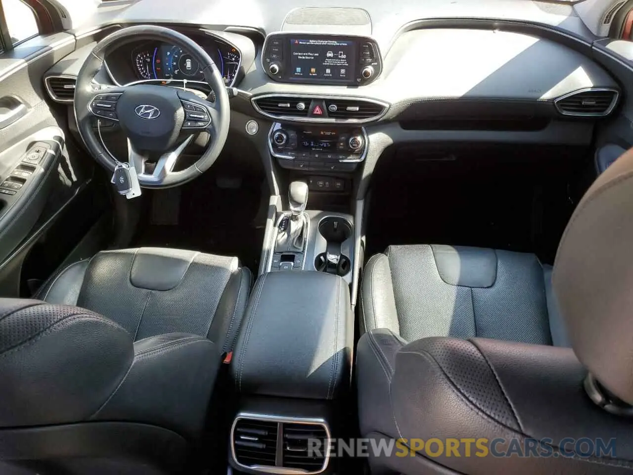 8 fotografías del automóvil dañado 5NMS3CAAXLH186434 HYUNDAI SANTA FE 2020