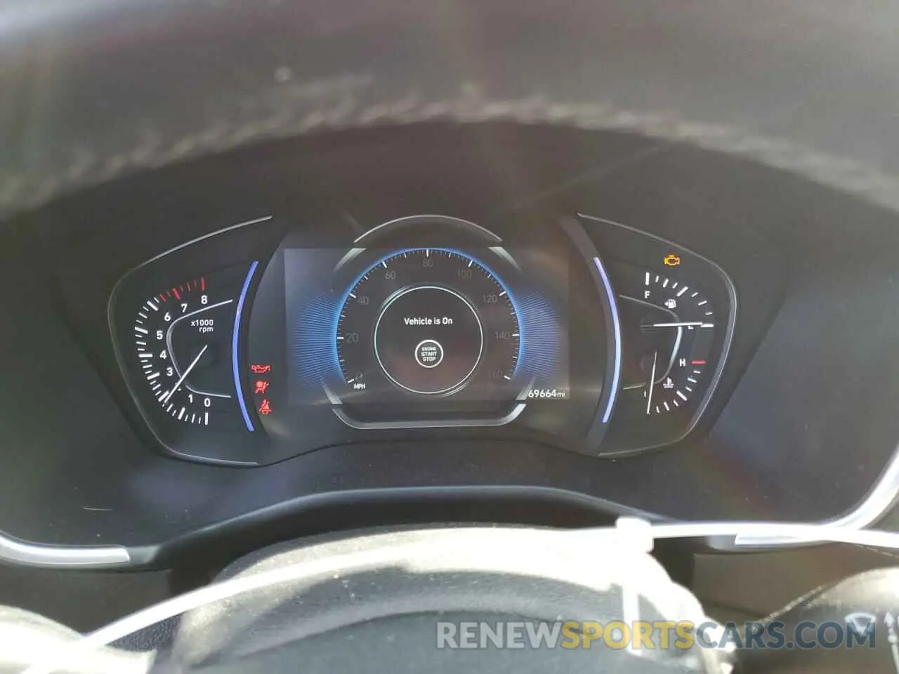 9 fotografías del automóvil dañado 5NMS3CAAXLH186434 HYUNDAI SANTA FE 2020