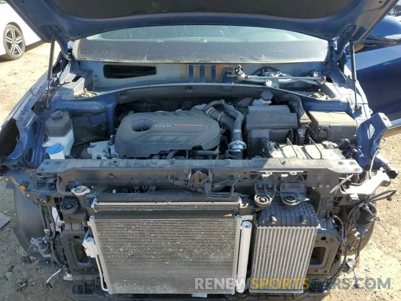 12 fotografías del automóvil dañado 5NMS3CAAXLH231226 HYUNDAI SANTA FE 2020