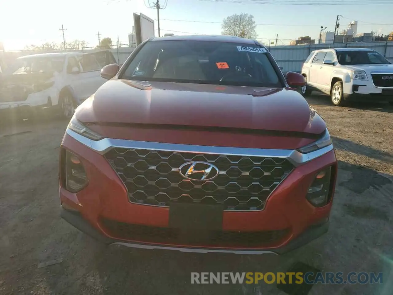 5 fotografías del automóvil dañado 5NMS3CAD0LH196495 HYUNDAI SANTA FE 2020