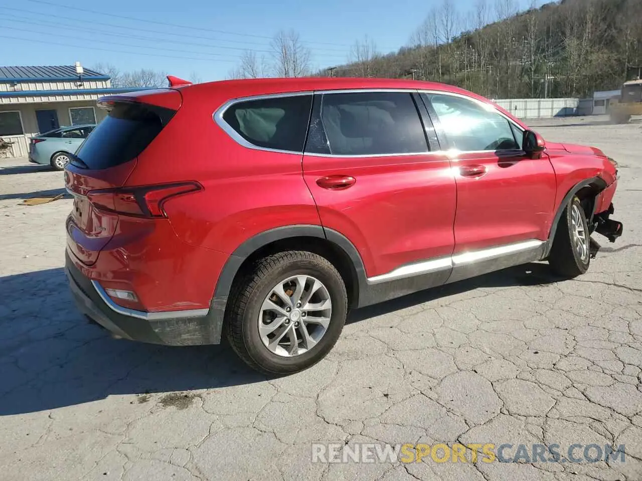 3 fotografías del automóvil dañado 5NMS3CAD0LH231987 HYUNDAI SANTA FE 2020