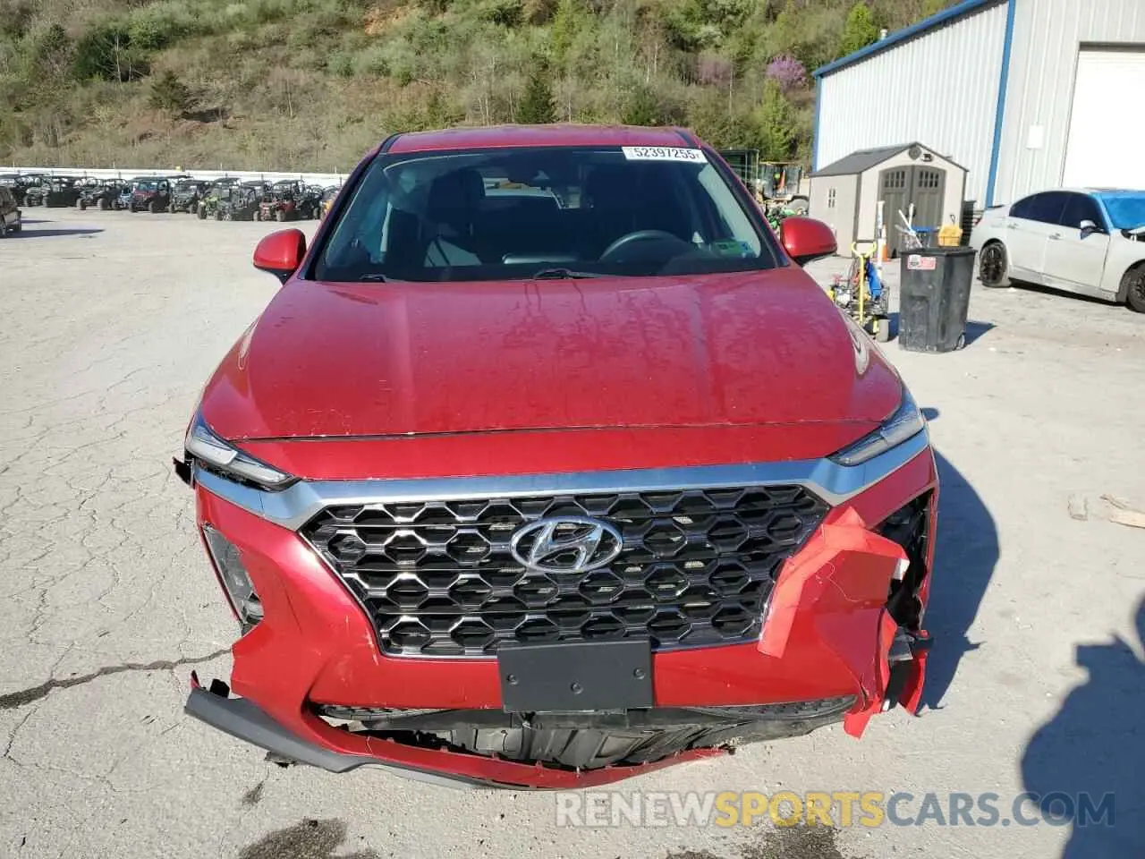 5 fotografías del automóvil dañado 5NMS3CAD0LH231987 HYUNDAI SANTA FE 2020