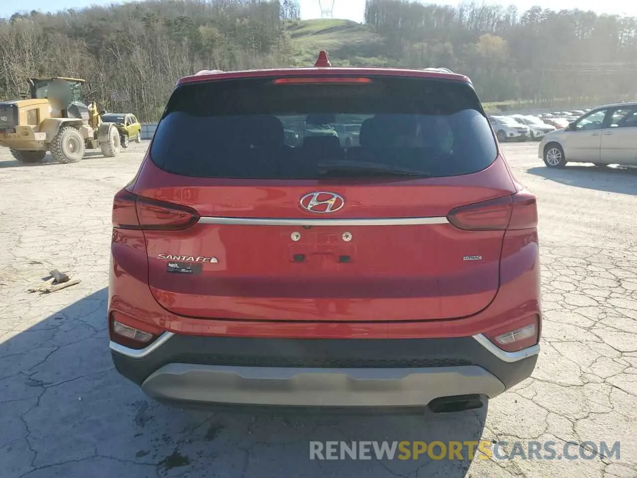 6 fotografías del automóvil dañado 5NMS3CAD0LH231987 HYUNDAI SANTA FE 2020