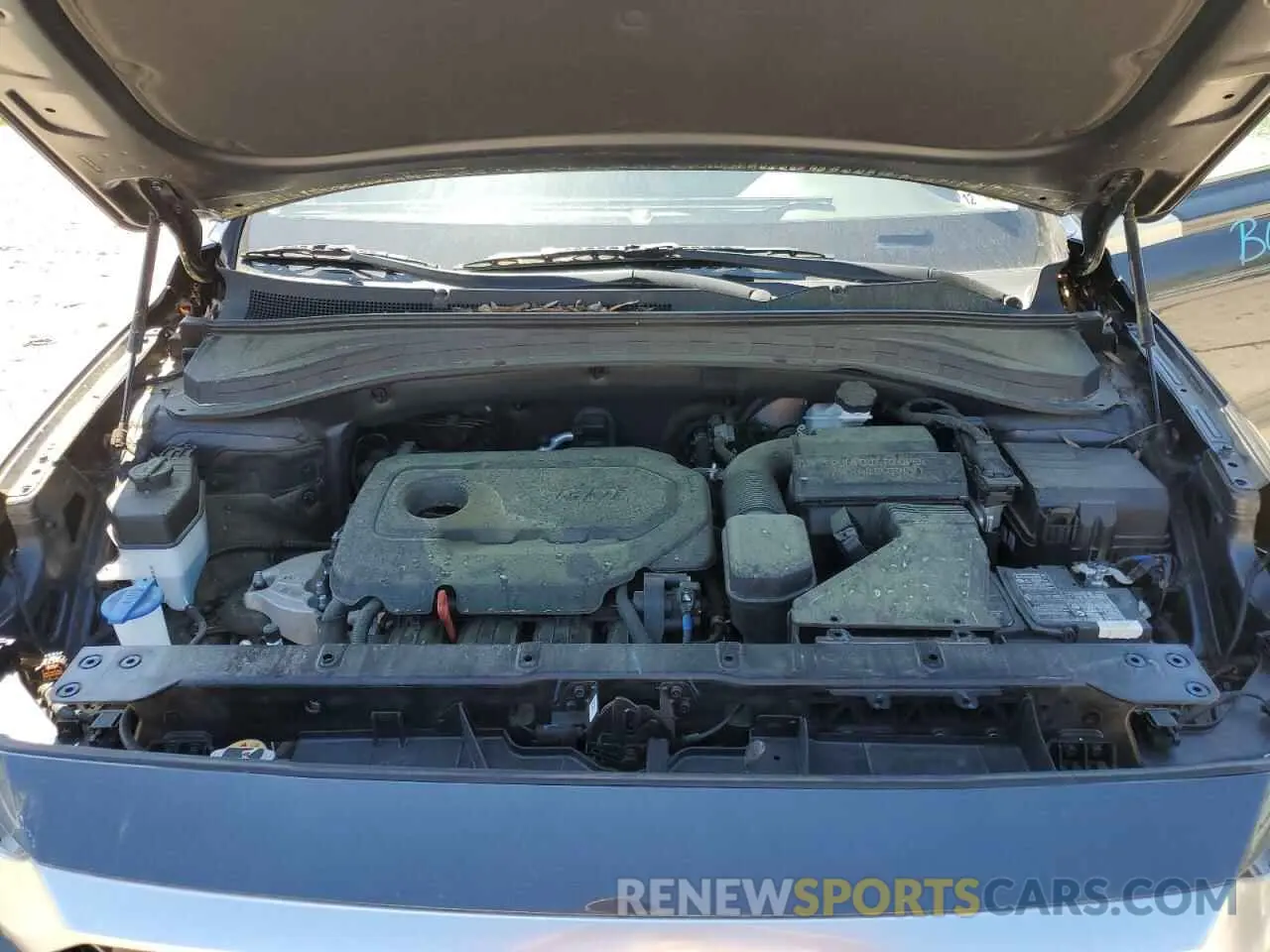 12 fotografías del automóvil dañado 5NMS3CAD0LH235408 HYUNDAI SANTA FE 2020
