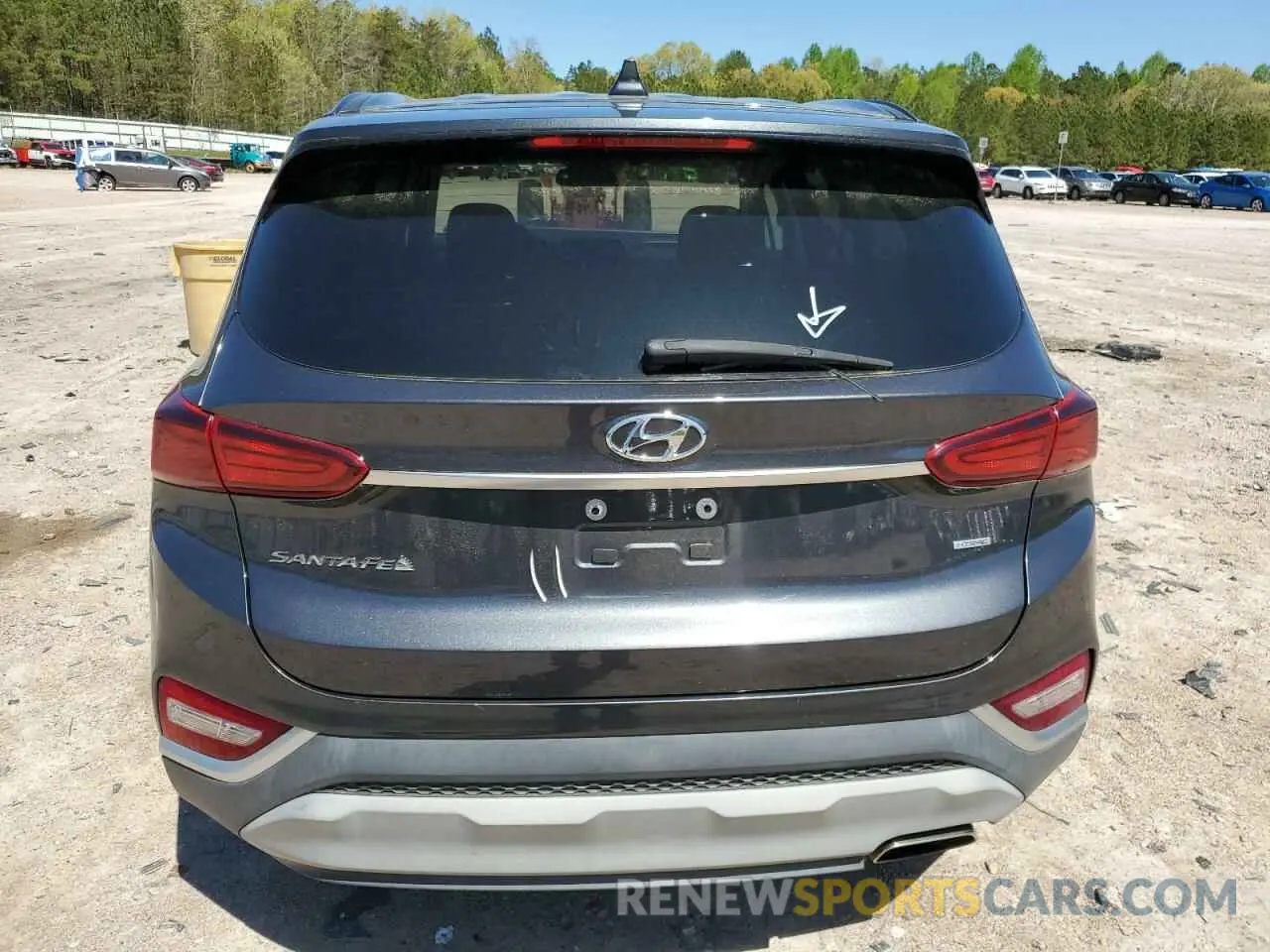 6 fotografías del automóvil dañado 5NMS3CAD0LH235408 HYUNDAI SANTA FE 2020
