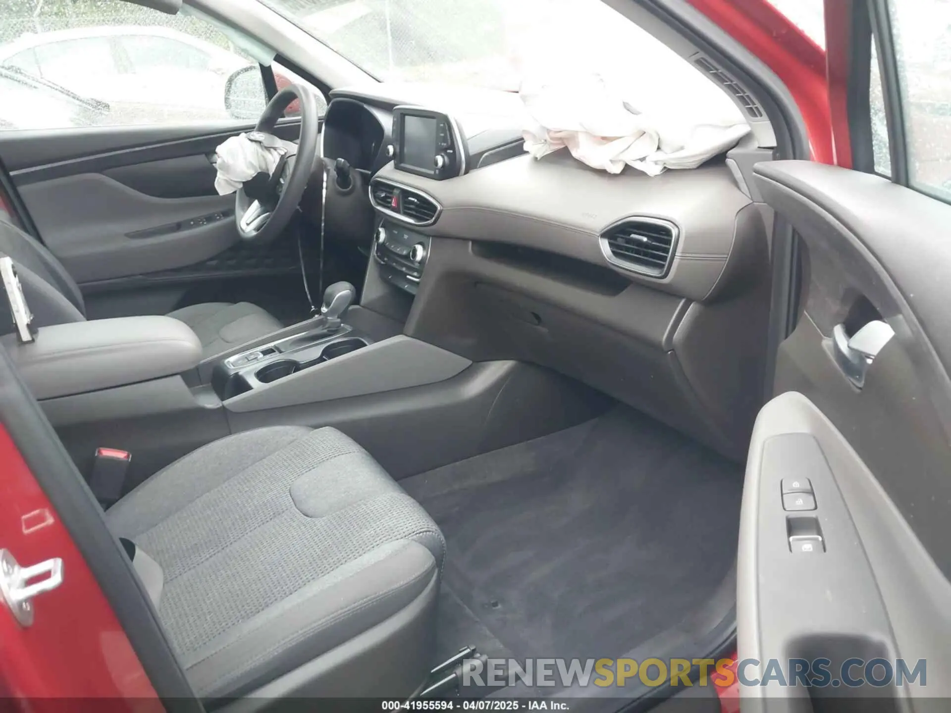 5 fotografías del automóvil dañado 5NMS3CAD0LH236168 HYUNDAI SANTA FE 2020