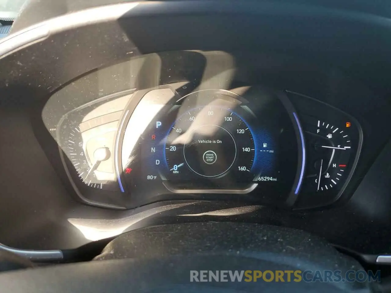 9 fotografías del automóvil dañado 5NMS3CAD0LH281174 HYUNDAI SANTA FE 2020