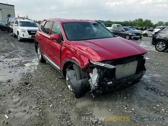 14 fotografías del automóvil dañado 5NMS3CAD0LH296578 HYUNDAI SANTA FE 2020