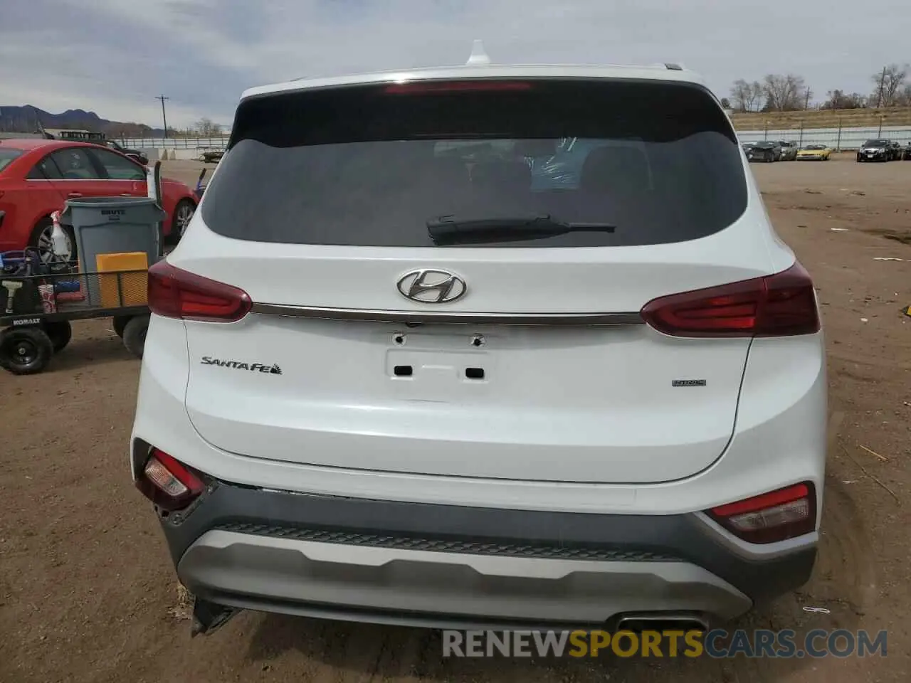 6 fotografías del automóvil dañado 5NMS3CAD1LH246529 HYUNDAI SANTA FE 2020