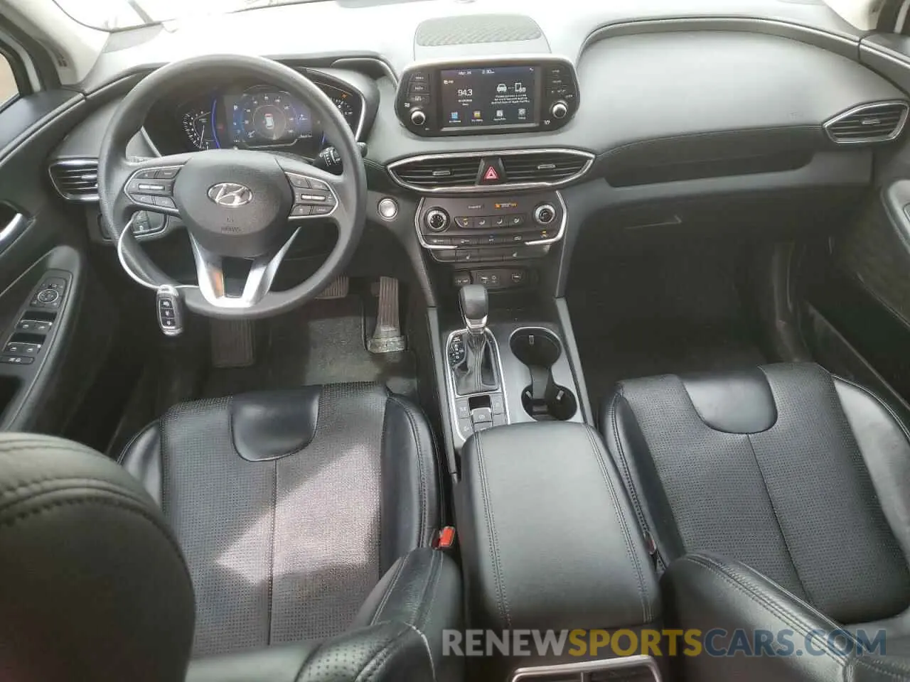 8 fotografías del automóvil dañado 5NMS3CAD1LH246529 HYUNDAI SANTA FE 2020