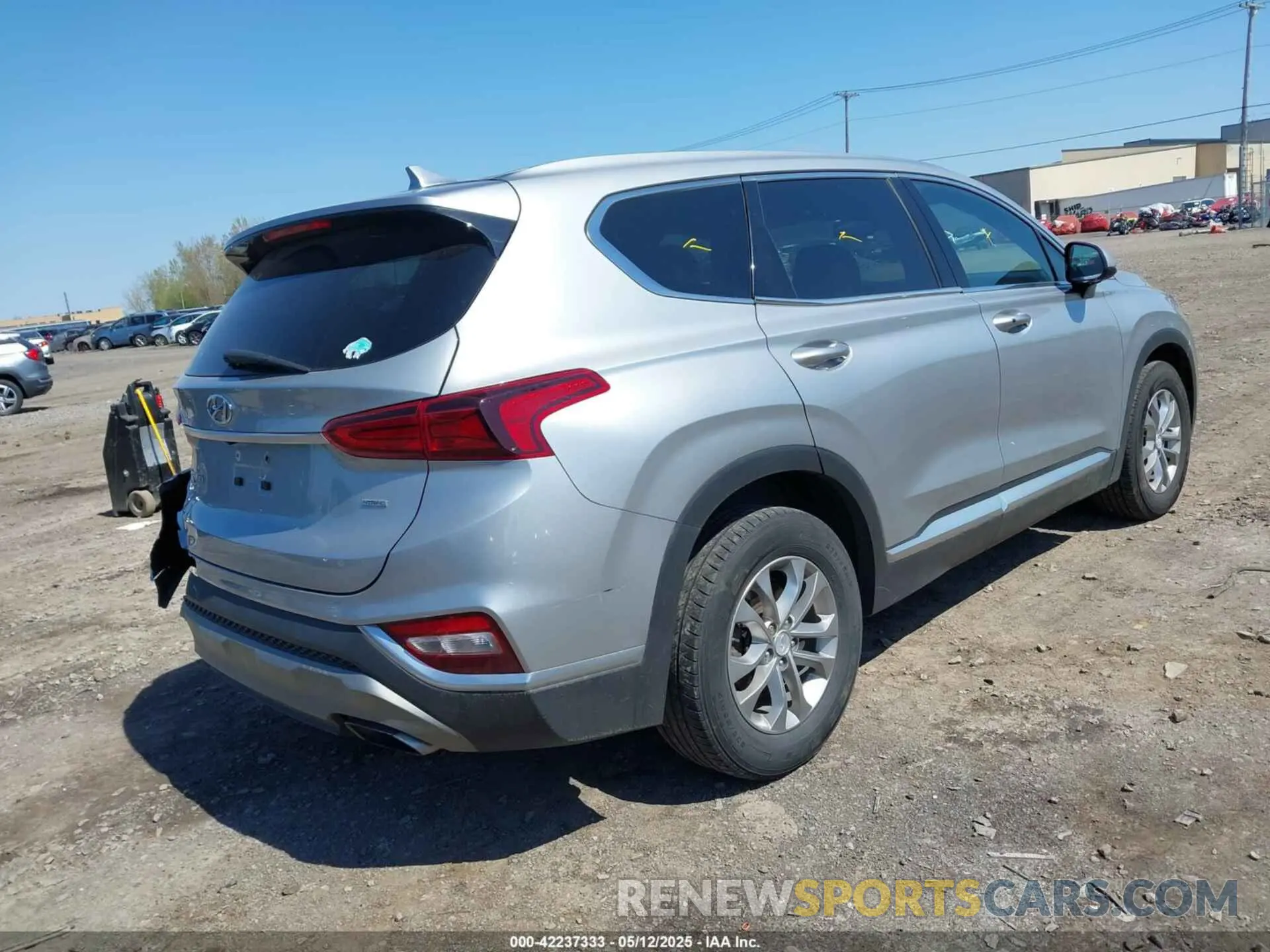4 fotografías del automóvil dañado 5NMS3CAD1LH291969 HYUNDAI SANTA FE 2020