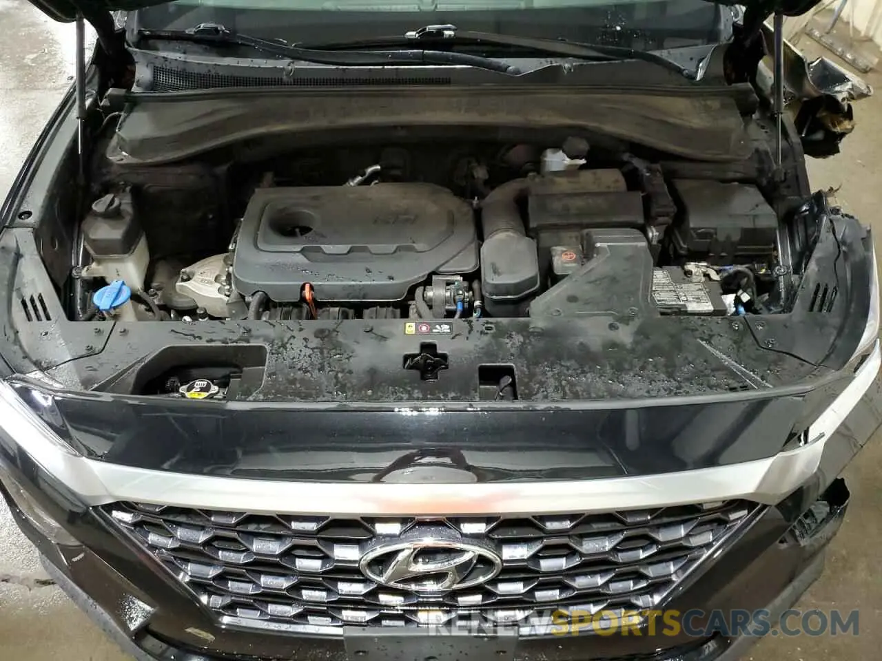 12 fotografías del automóvil dañado 5NMS3CAD2LH145757 HYUNDAI SANTA FE 2020