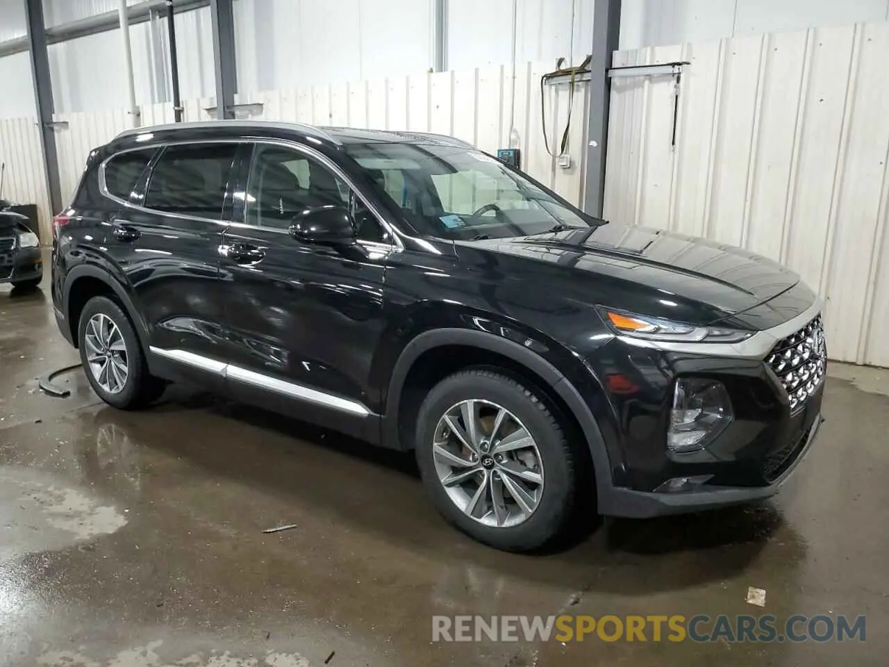 4 fotografías del automóvil dañado 5NMS3CAD2LH145757 HYUNDAI SANTA FE 2020