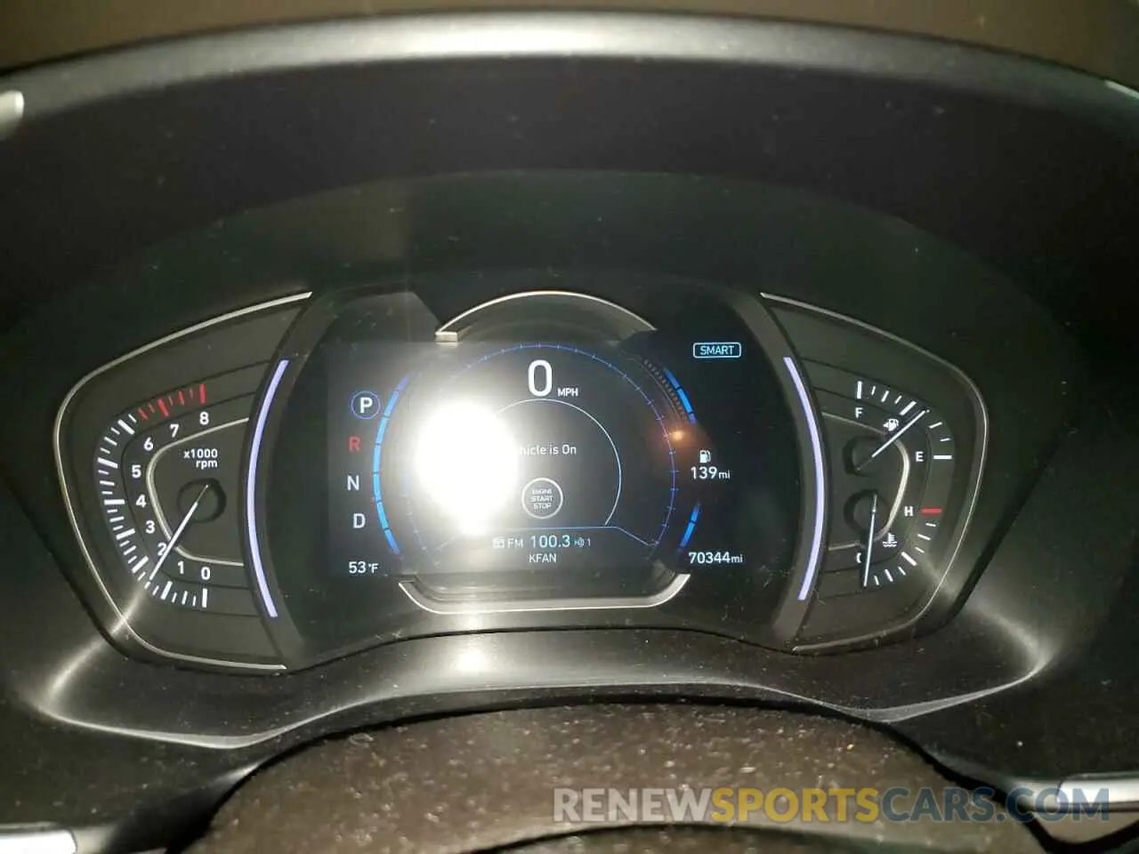 9 fotografías del automóvil dañado 5NMS3CAD2LH145757 HYUNDAI SANTA FE 2020