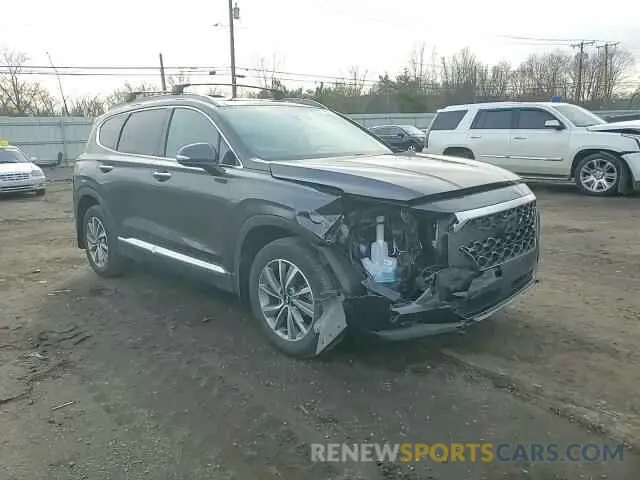 11 fotografías del automóvil dañado 5NMS3CAD2LH214835 HYUNDAI SANTA FE 2020