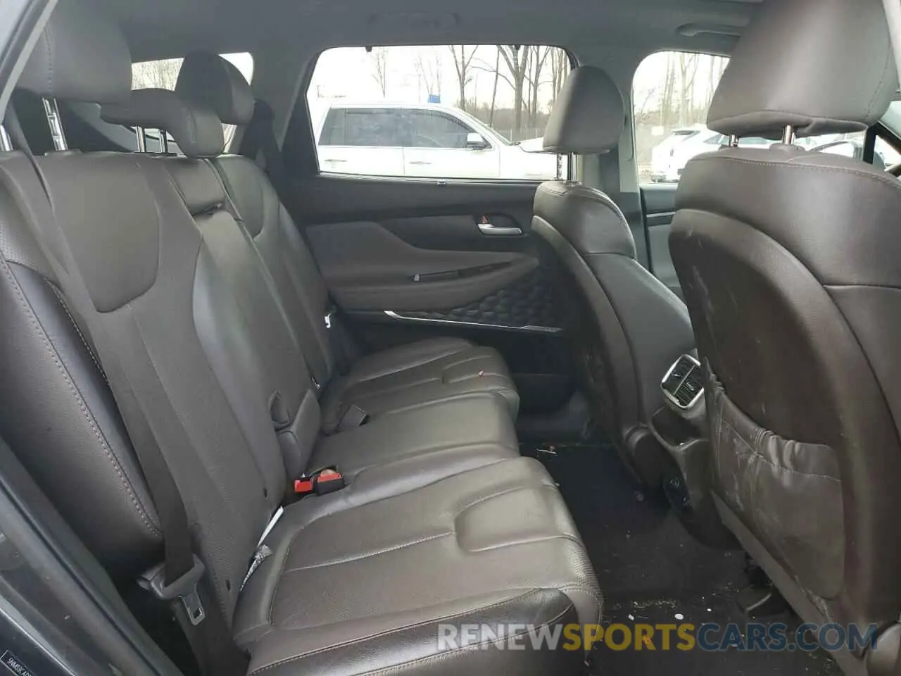 12 fotografías del automóvil dañado 5NMS3CAD2LH214835 HYUNDAI SANTA FE 2020
