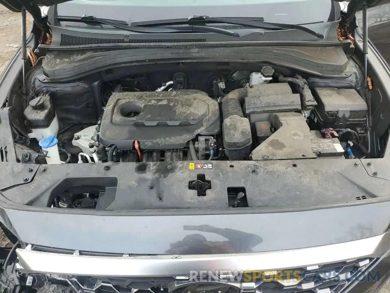 14 fotografías del automóvil dañado 5NMS3CAD2LH214835 HYUNDAI SANTA FE 2020