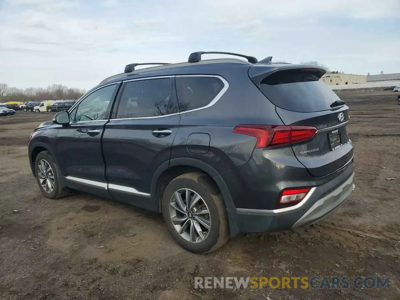 2 fotografías del automóvil dañado 5NMS3CAD2LH214835 HYUNDAI SANTA FE 2020