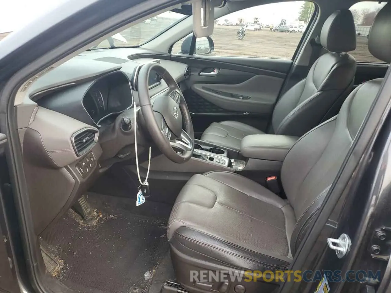 7 fotografías del automóvil dañado 5NMS3CAD2LH214835 HYUNDAI SANTA FE 2020