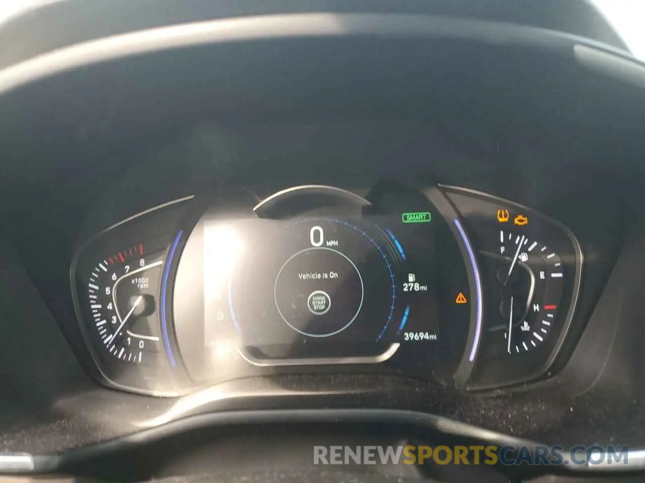 9 fotografías del automóvil dañado 5NMS3CAD2LH214835 HYUNDAI SANTA FE 2020