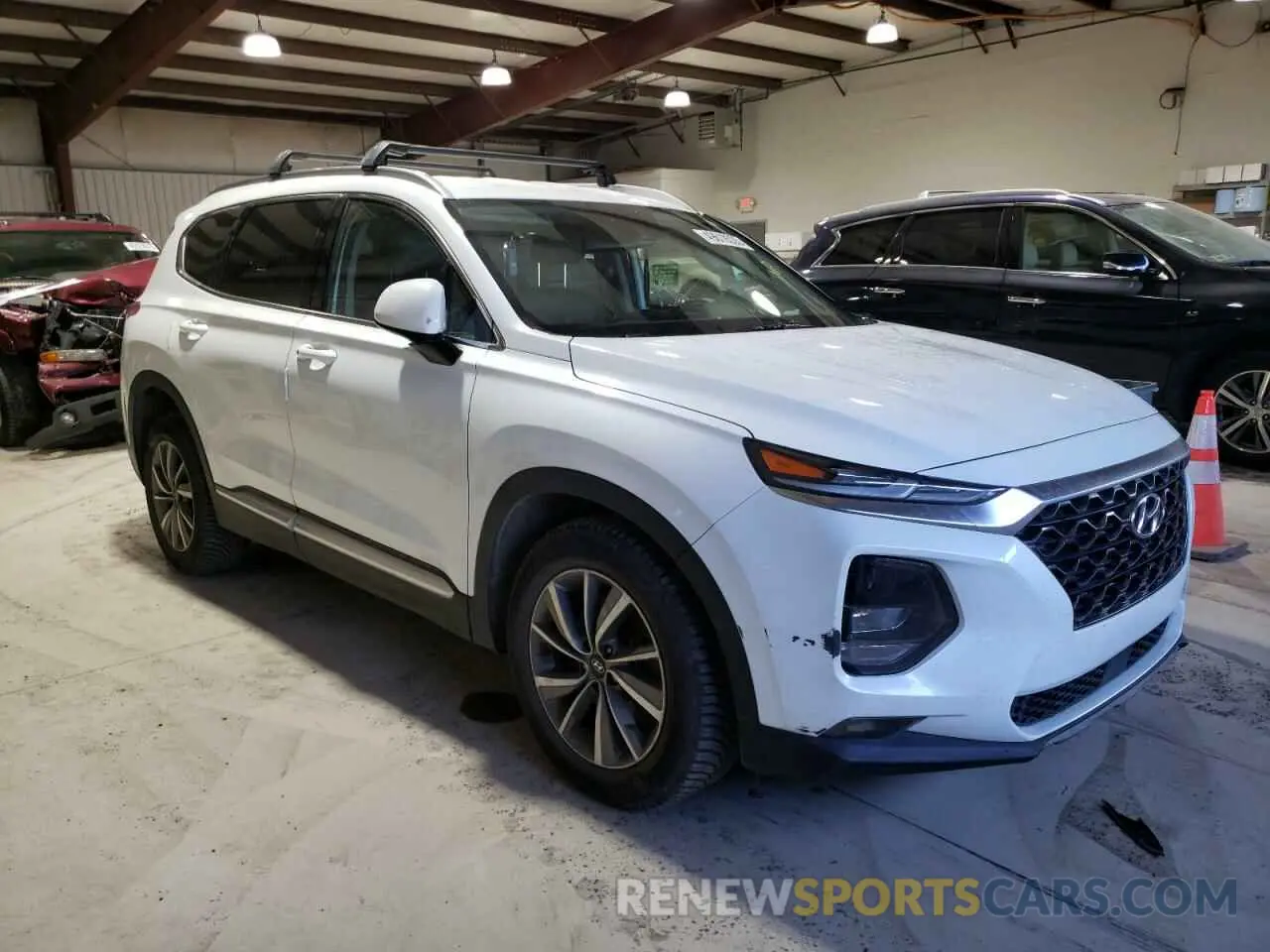 4 fotografías del automóvil dañado 5NMS3CAD2LH300288 HYUNDAI SANTA FE 2020