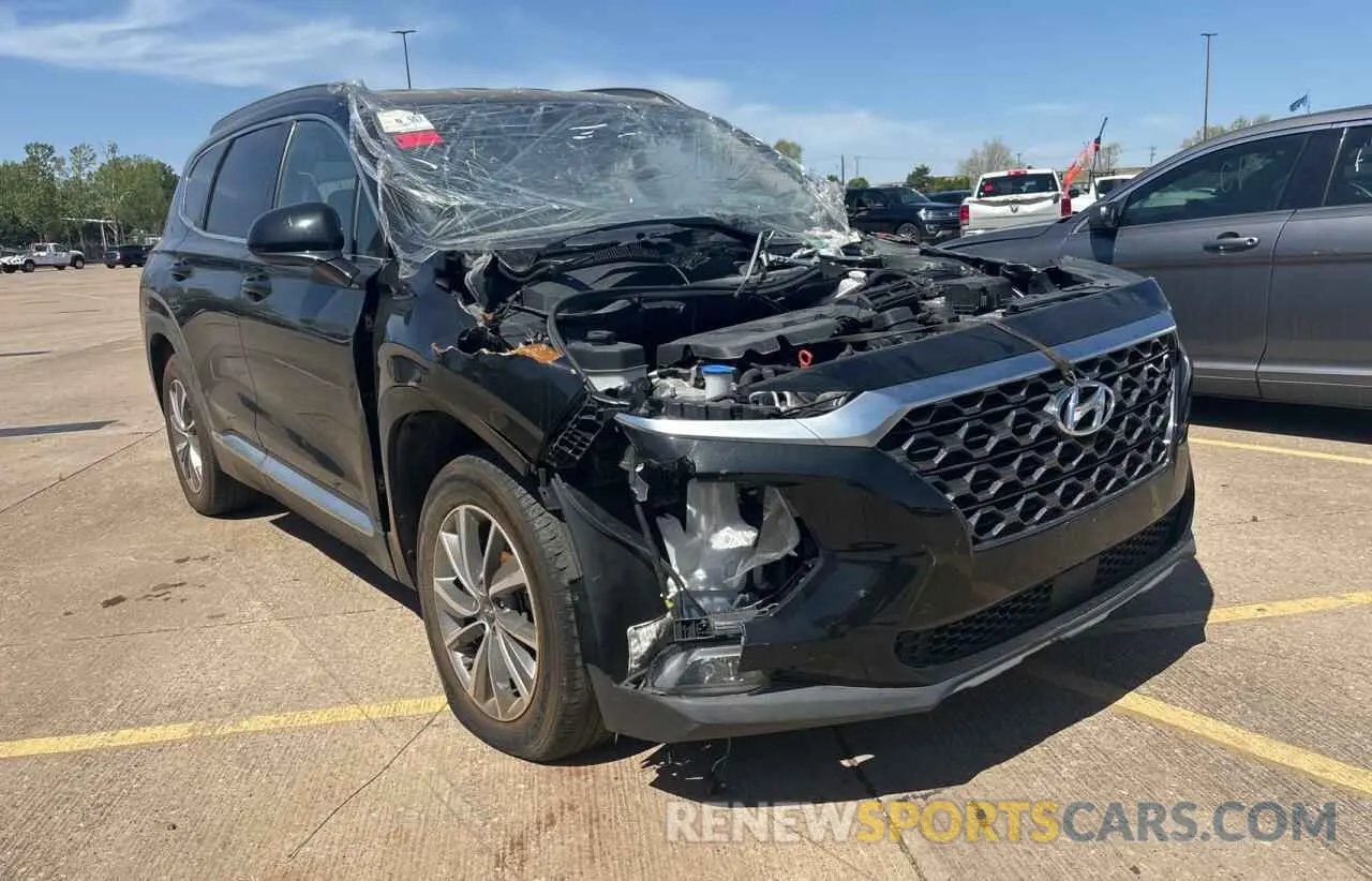 1 fotografías del automóvil dañado 5NMS3CAD3LH192618 HYUNDAI SANTA FE 2020