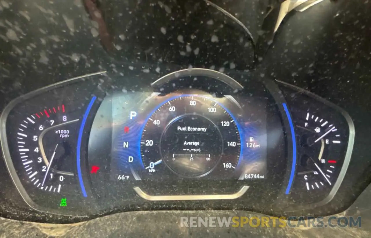 8 fotografías del automóvil dañado 5NMS3CAD3LH192618 HYUNDAI SANTA FE 2020