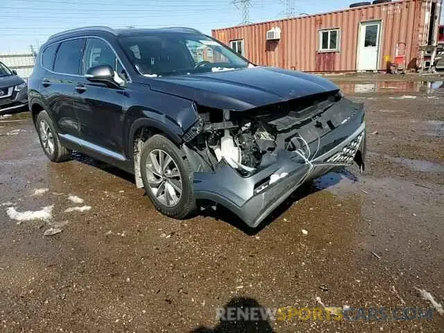 11 fotografías del automóvil dañado 5NMS3CAD3LH235404 HYUNDAI SANTA FE 2020