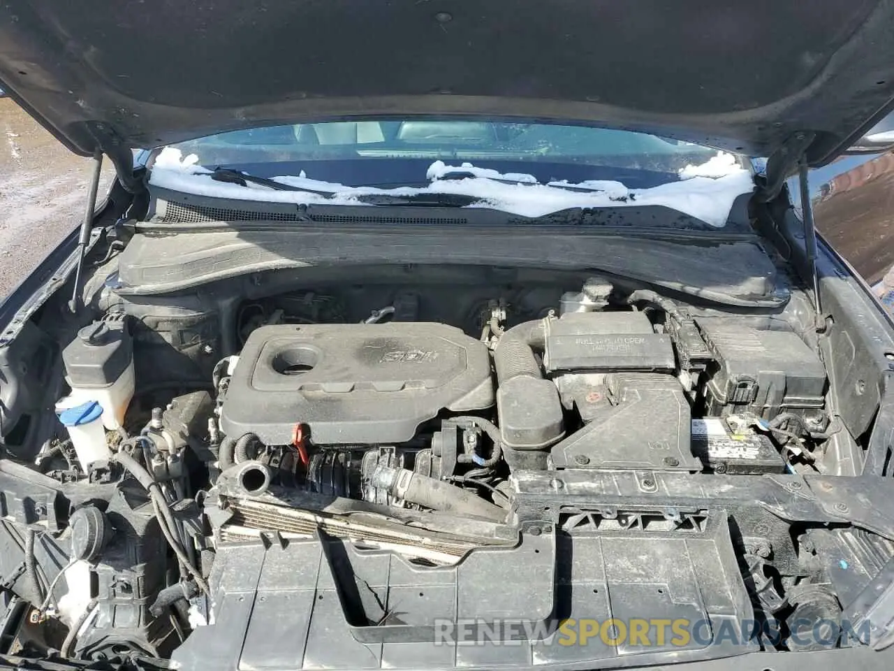 12 fotografías del automóvil dañado 5NMS3CAD3LH235404 HYUNDAI SANTA FE 2020