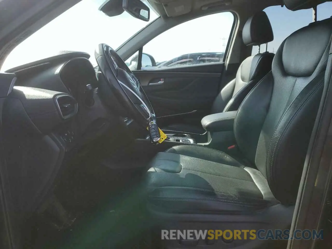 7 fotografías del automóvil dañado 5NMS3CAD3LH235404 HYUNDAI SANTA FE 2020