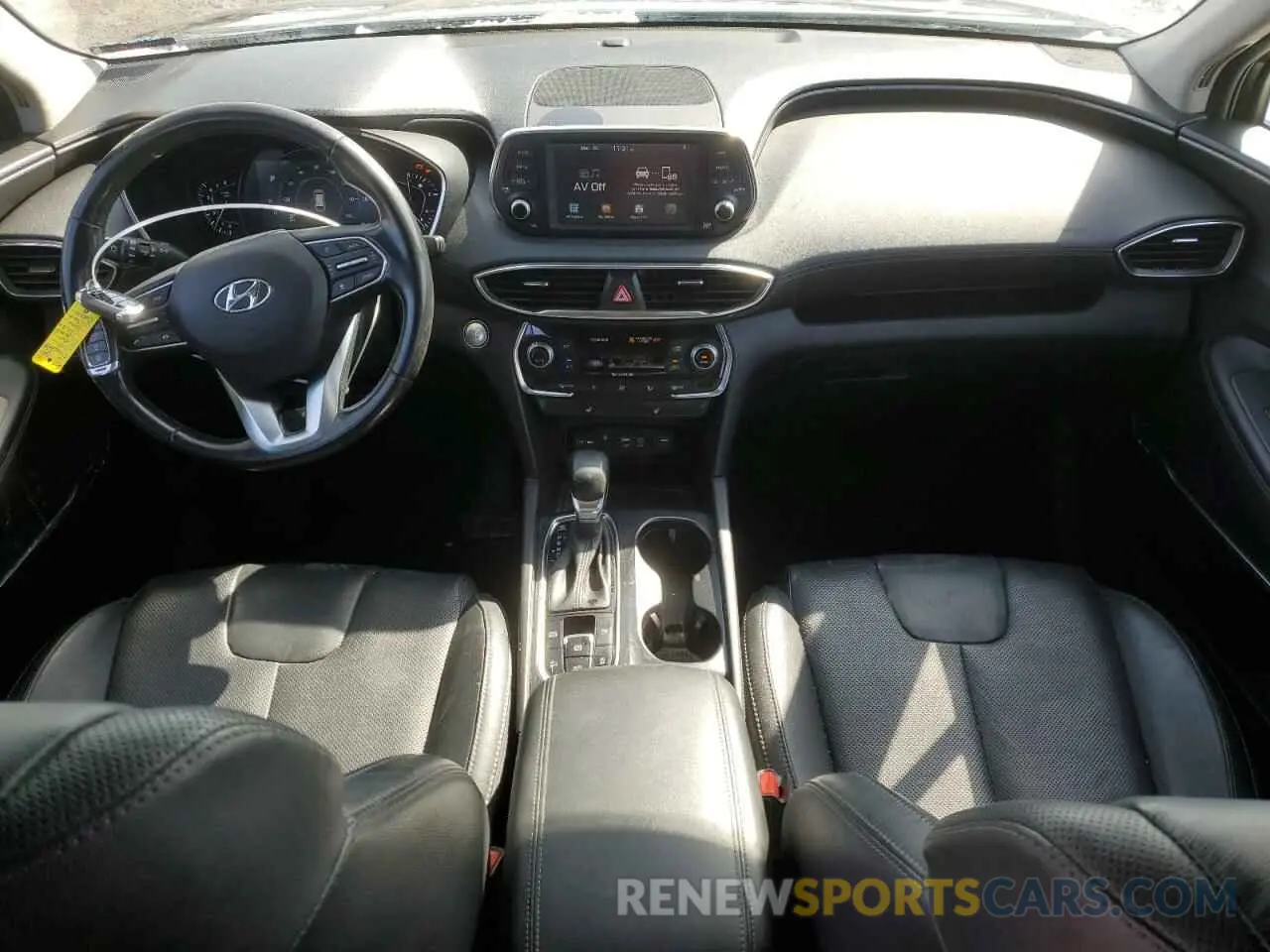 8 fotografías del automóvil dañado 5NMS3CAD3LH235404 HYUNDAI SANTA FE 2020