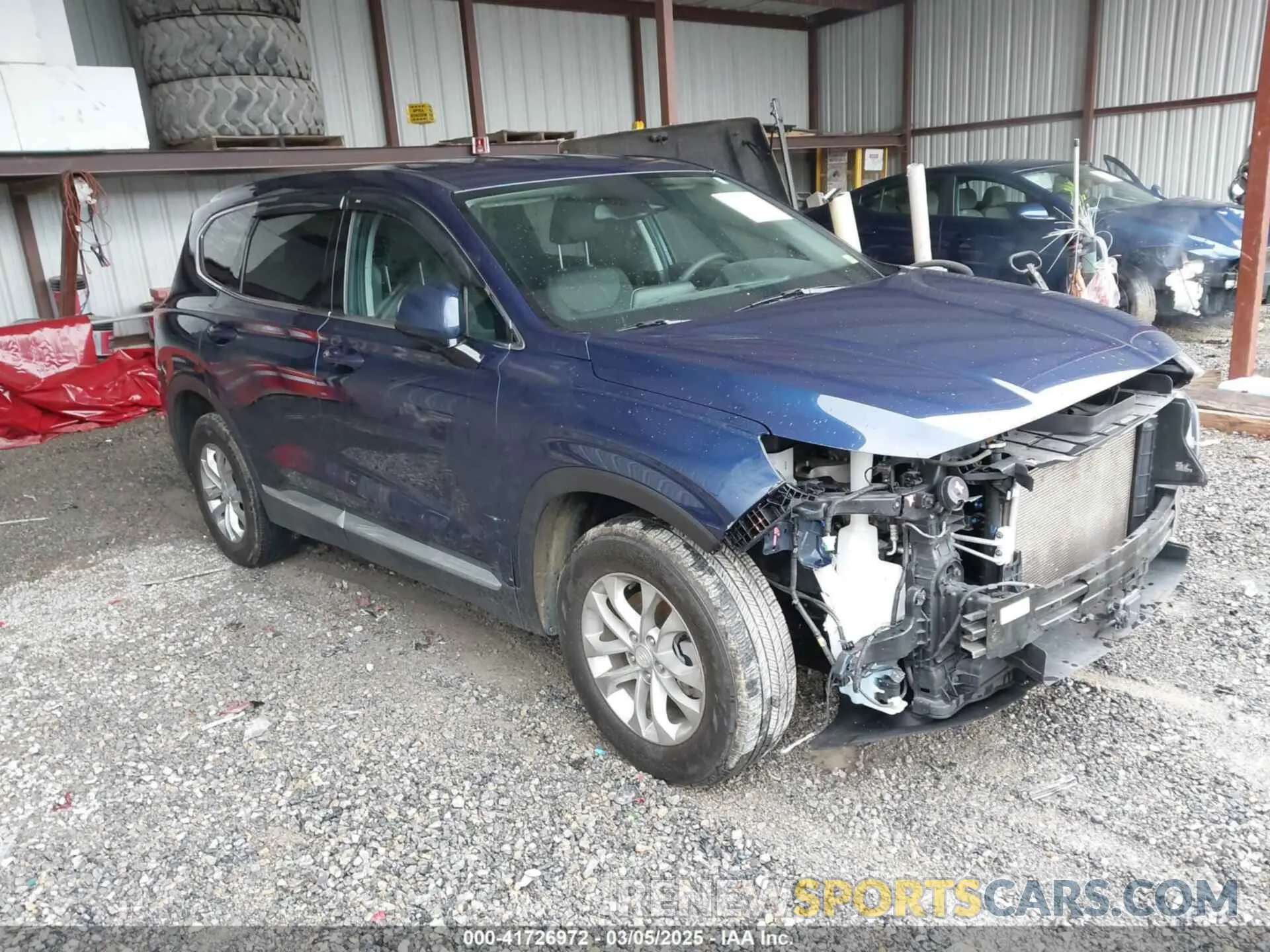 1 fotografías del automóvil dañado 5NMS3CAD3LH239159 HYUNDAI SANTA FE 2020