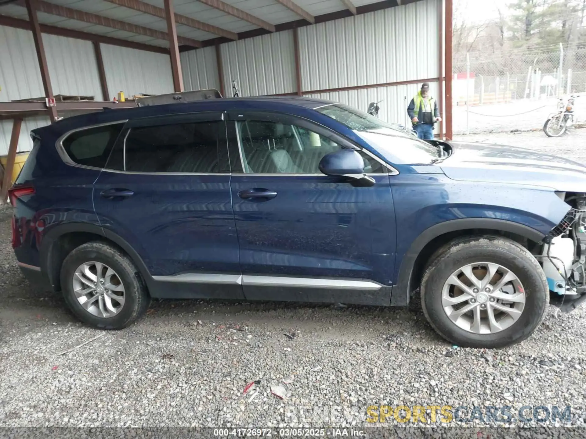 13 fotografías del automóvil dañado 5NMS3CAD3LH239159 HYUNDAI SANTA FE 2020