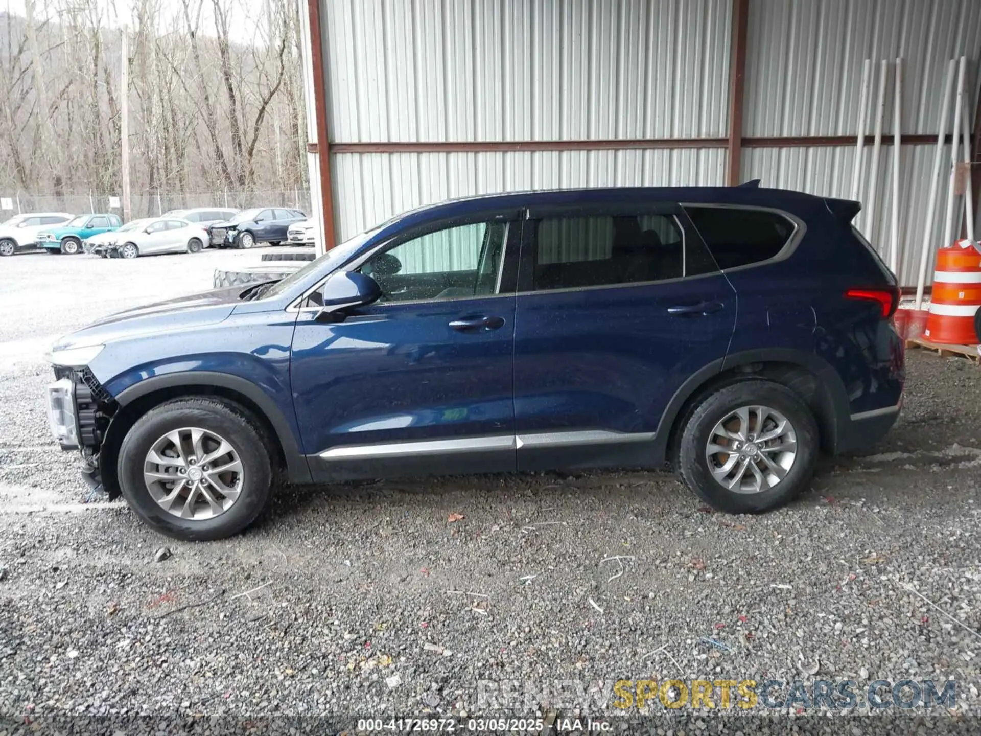 14 fotografías del automóvil dañado 5NMS3CAD3LH239159 HYUNDAI SANTA FE 2020