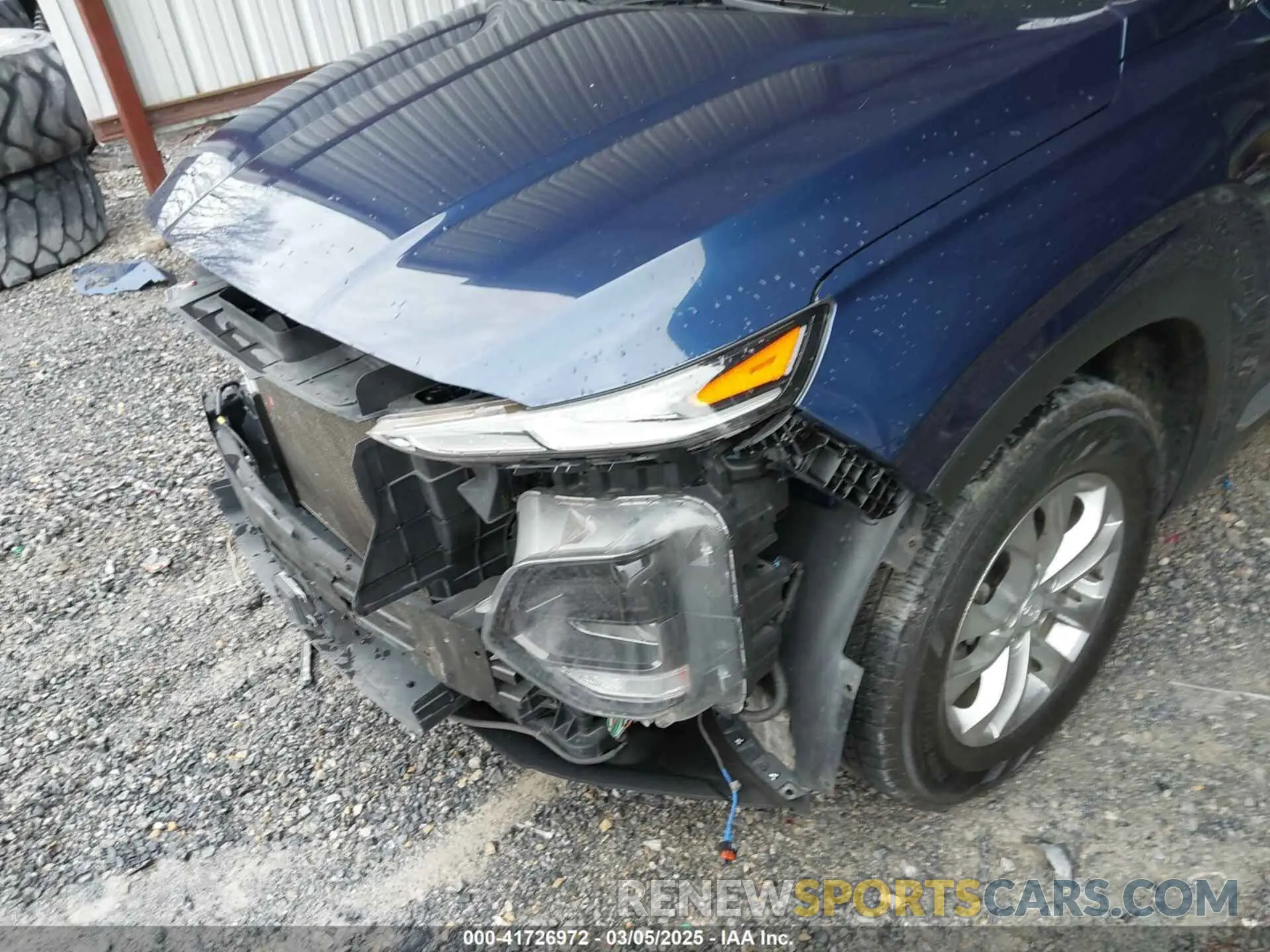 19 fotografías del automóvil dañado 5NMS3CAD3LH239159 HYUNDAI SANTA FE 2020