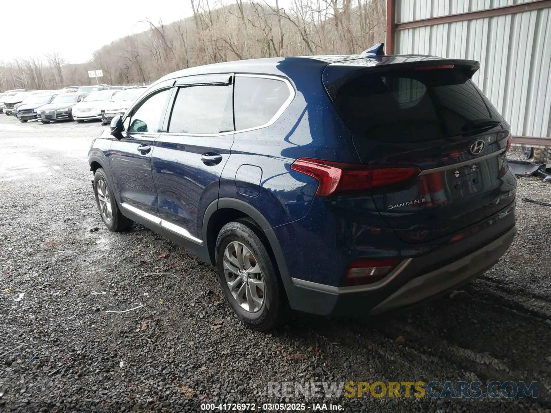 3 fotografías del automóvil dañado 5NMS3CAD3LH239159 HYUNDAI SANTA FE 2020