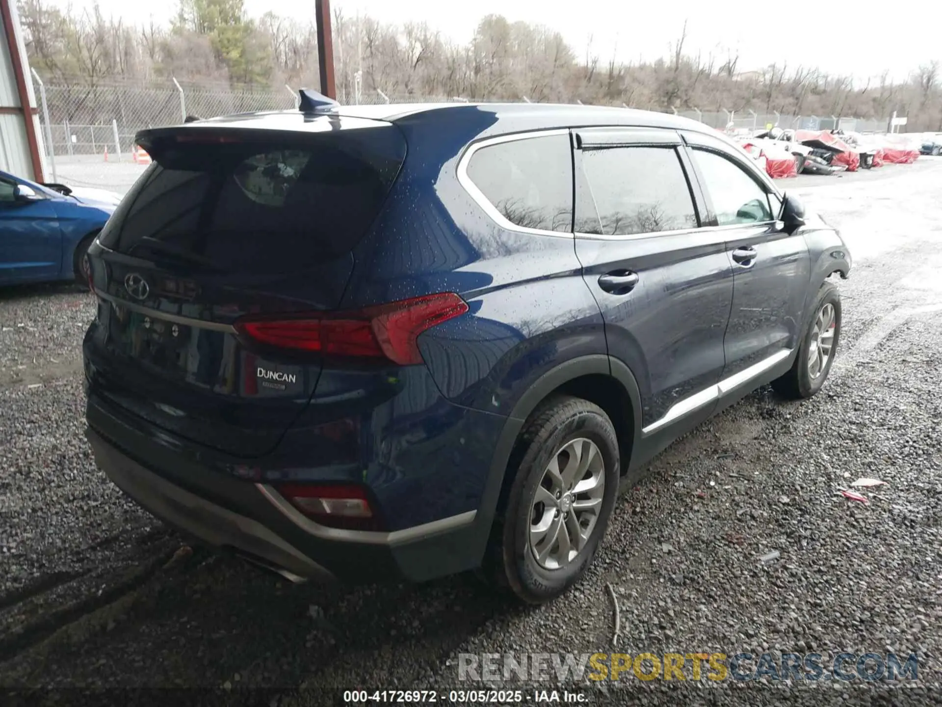 4 fotografías del automóvil dañado 5NMS3CAD3LH239159 HYUNDAI SANTA FE 2020