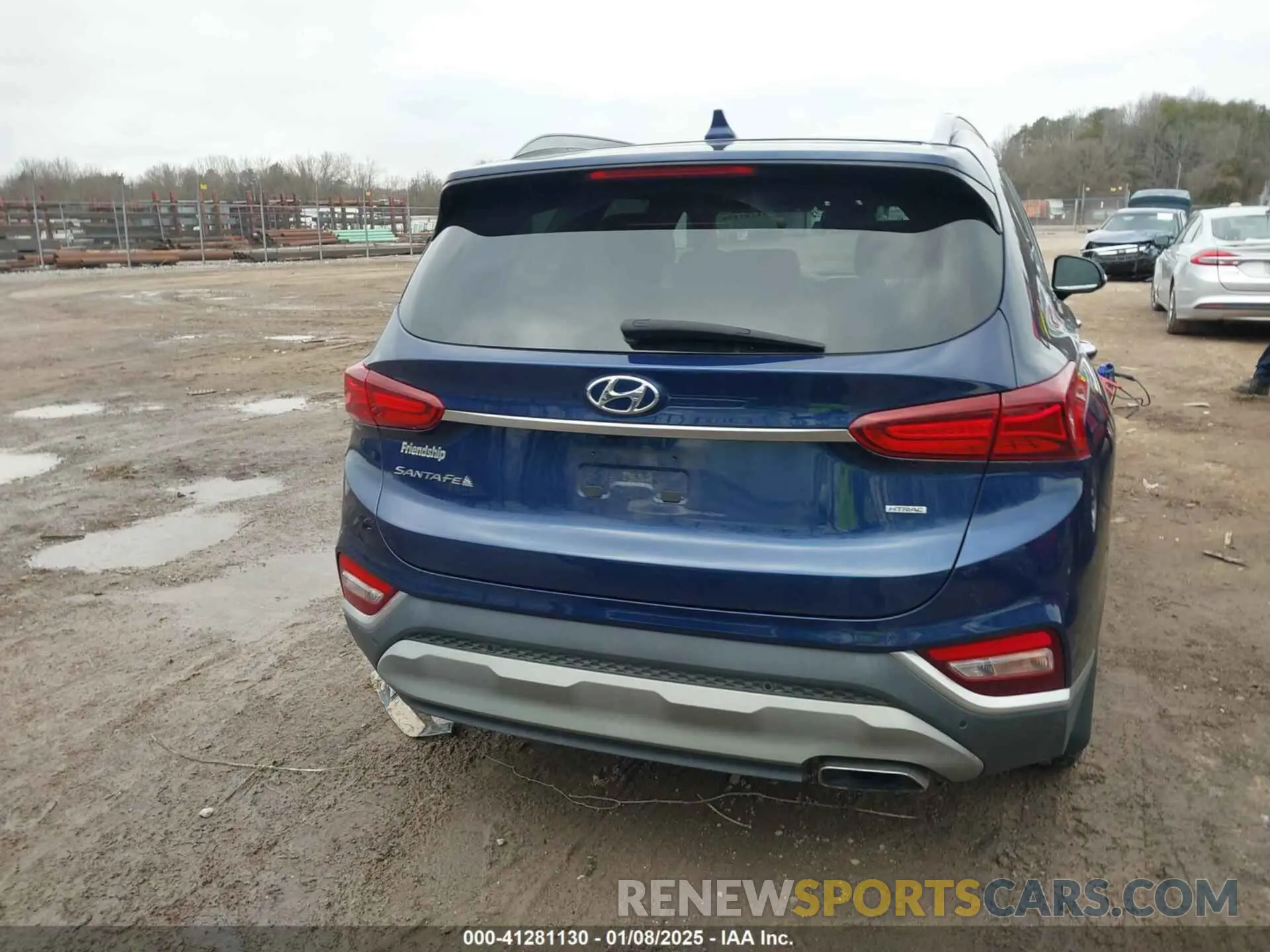 16 fotografías del automóvil dañado 5NMS3CAD3LH280780 HYUNDAI SANTA FE 2020