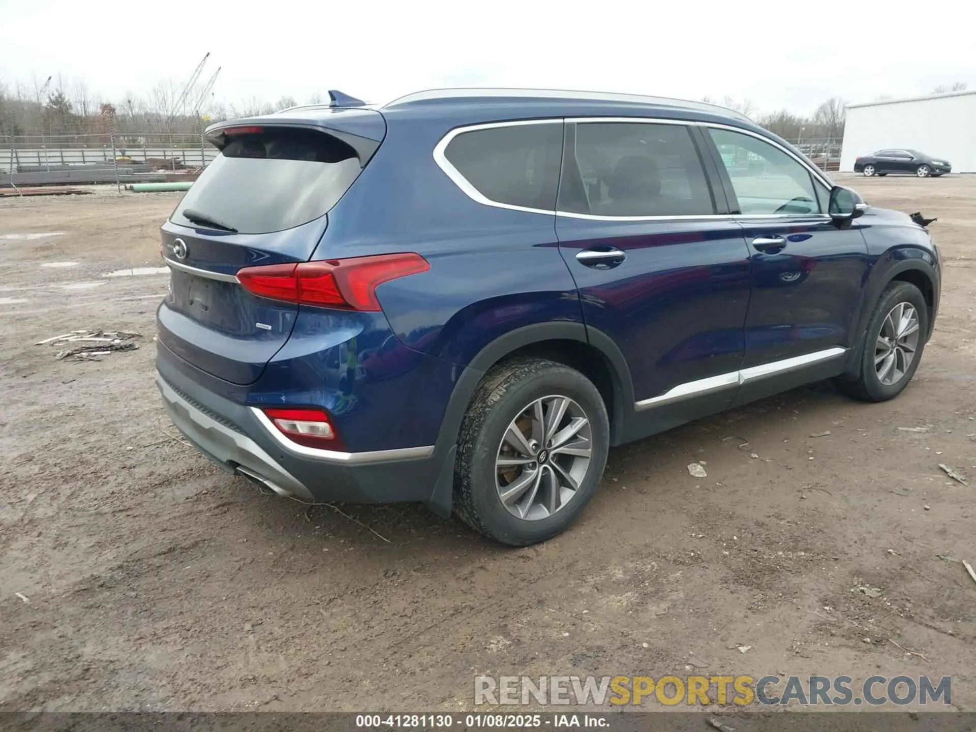 4 fotografías del automóvil dañado 5NMS3CAD3LH280780 HYUNDAI SANTA FE 2020
