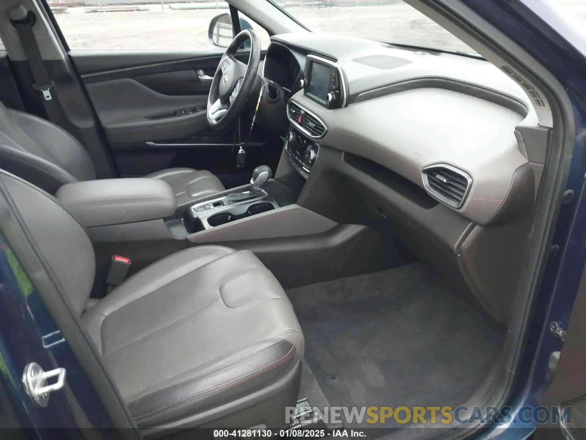 5 fotografías del automóvil dañado 5NMS3CAD3LH280780 HYUNDAI SANTA FE 2020