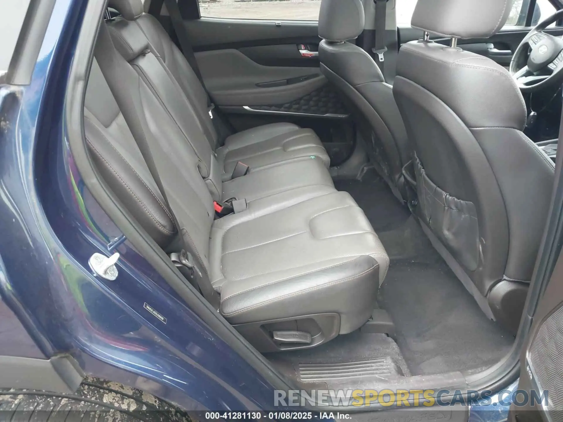 8 fotografías del automóvil dañado 5NMS3CAD3LH280780 HYUNDAI SANTA FE 2020
