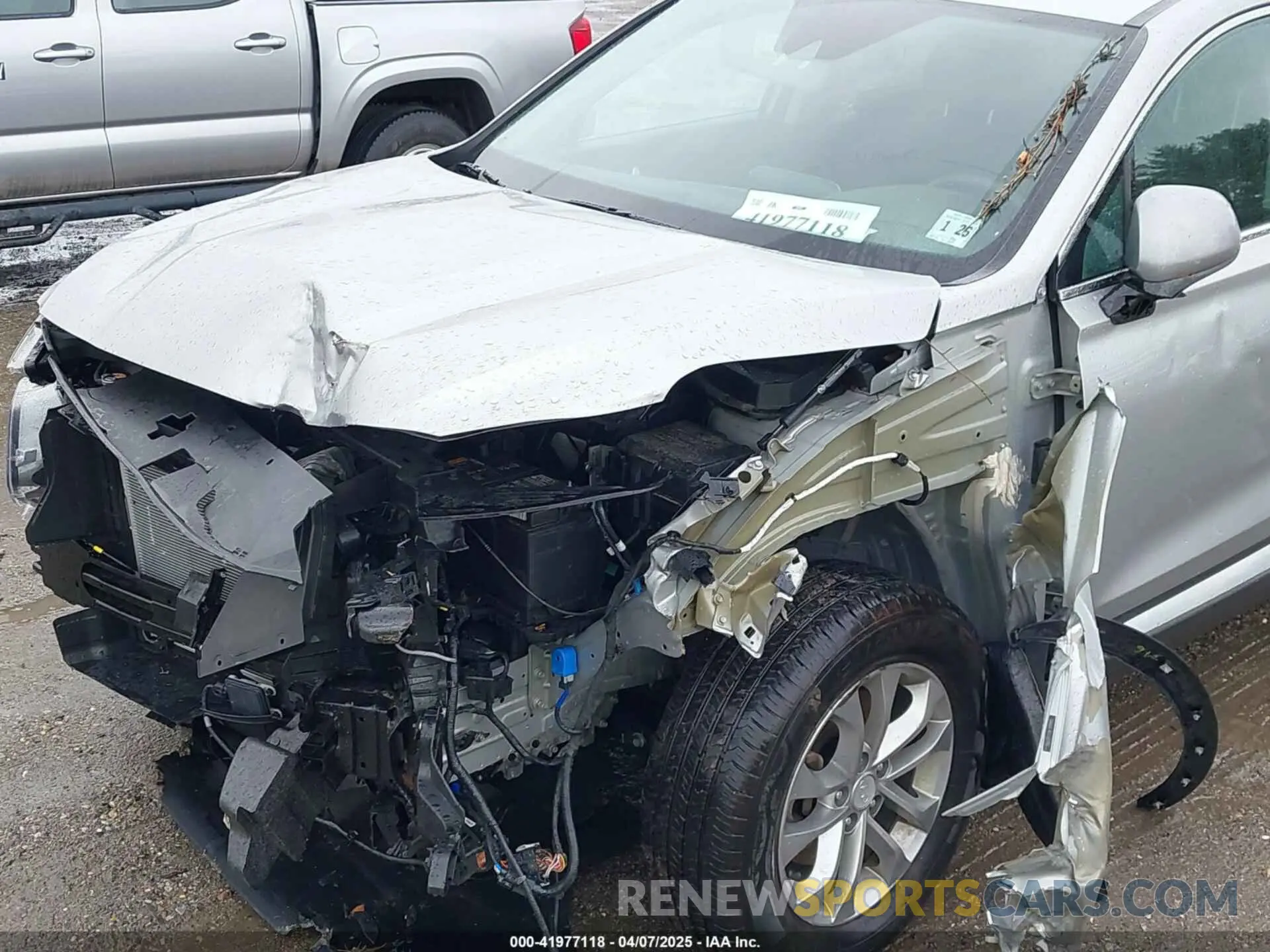 6 fotografías del automóvil dañado 5NMS3CAD3LH291326 HYUNDAI SANTA FE 2020